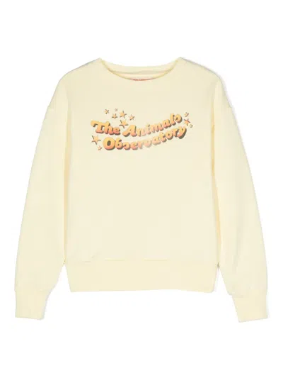 The Animals Observatory Bear Sweatshirt In Gelb