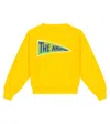 The Animals Observatory Sweatshirt Aus Baumwolle In Yellow Flag The Animals