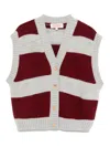 The Animals Observatory Blobfish Cardigan Vest In Multi