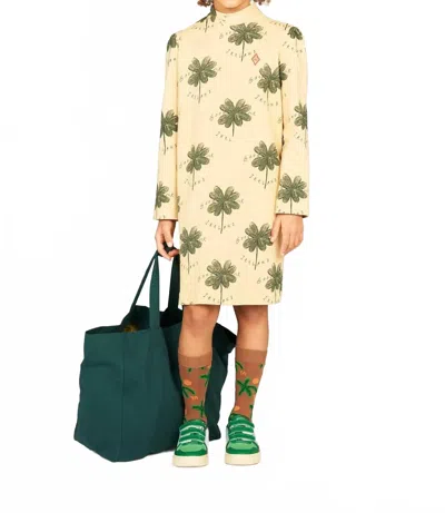 The Animals Observatory Kids' Bug Dress In Brown In Neutral