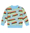 The Animals Observatory Bull Logo Sweater In Blue