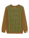 The Animals Observatory Bull Sweater In Brown