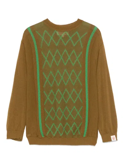 The Animals Observatory Kids' Bull Sweater In Brown