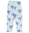 The Animals Observatory Hose Camaleon Aus Baumwoll-jersey In Blue Bird
