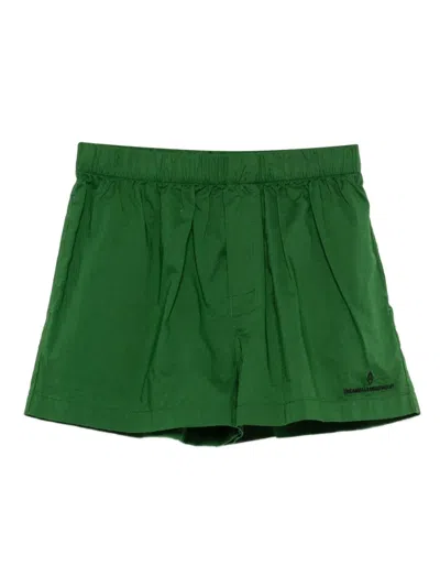 The Animals Observatory Kids' Clam Shorts In Green