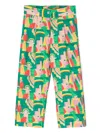 The Animals Observatory Colt Loose-cut Trousers In Green