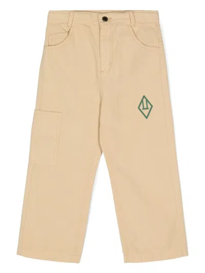 The Animals Observatory Kids' Condor Cargo Pants In Neutrals