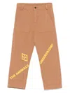 The Animals Observatory Condor Trousers In Brown