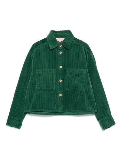 The Animals Observatory Hemd Aus Cord In Green