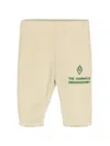 The Animals Observatory Cougar Fleece Leggings In Yellow