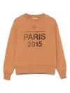 The Animals Observatory Crew Neck Sweater In Brown