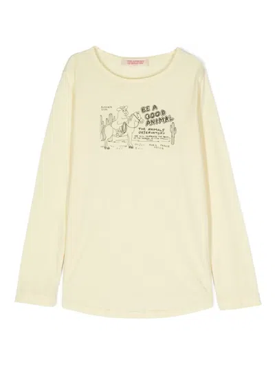 The Animals Observatory Kids' Cricket Cotton T-shirt In 081_cq
