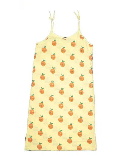 Pre-owned The Animals Observatory Kids' Dress In Yellow