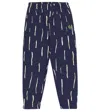 The Animals Observatory Dromedary Cotton Sweatpants In Blue