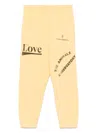 The Animals Observatory Dromedary Track Pants In Yellow