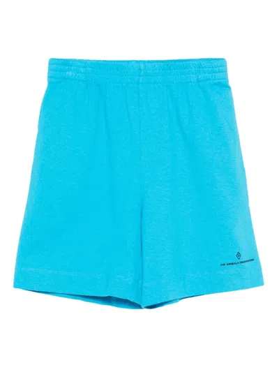 The Animals Observatory Kids' Elican Shorts In Blue