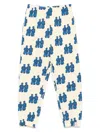The Animals Observatory Figure-print Tracksuit Bottoms In Multi