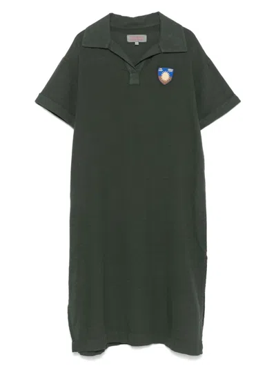 The Animals Observatory Kids' Giraffe Dress In Green