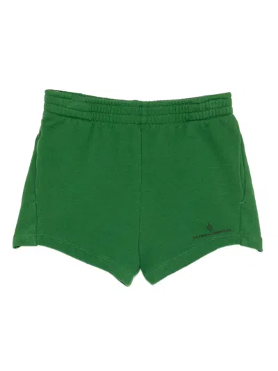The Animals Observatory Kids' Graphic Print Shorts In Green