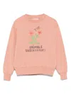 The Animals Observatory Graphic-print Sweatshirt In Brown