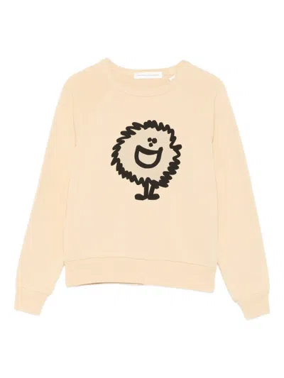 The Animals Observatory Kids' Graphic-print Sweatshirt In Black