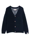 The Animals Observatory Heart-motif Cardigan In Blue