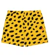 The Animals Observatory Hedgehog Printed Cotton Jersey Shorts In Yellow