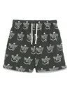 The Animals Observatory Hedgehog Shorts In Green