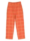 The Animals Observatory Horse Track Pants In Orange