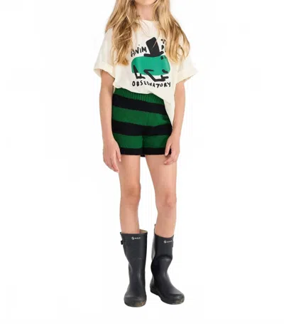 The Animals Observatory Kid Collie Shirt In White Telephone In Multi