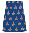 The Animals Observatory Ladybug Printed Skirt In Navy