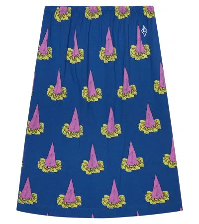 The Animals Observatory Kids' Ladybug Printed Skirt In Navy