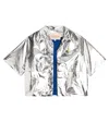 The Animals Observatory Jacke Lion Aus Baumwolle In Silver
