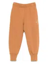 The Animals Observatory Logo-detail Sweatpants In Brown