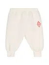 The Animals Observatory Logo-print Jersey Track Pants In White