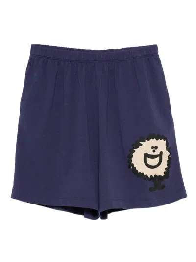 The Animals Observatory Kids' Mole Shorts In Blue