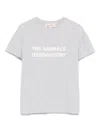 The Animals Observatory Orion Logo-print T-shirt In Gray