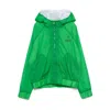 The Animals Observatory Fox Jacket In Green