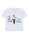 The Animals Observatory Pangolin T-shirt In Blue
