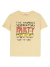 The Animals Observatory Party Rooster T-shirt In Yellow