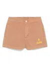 The Animals Observatory Pig Shorts In Brown