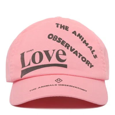 The Animals Observatory Pink Cotton Hats