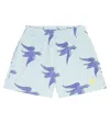 The Animals Observatory Hose Poodle Aus Baumwolle In Blue Bird