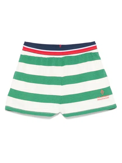 The Animals Observatory Kids' Poodle Shorts In Green