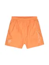 The Animals Observatory Puppy Swim Shorts In Orange