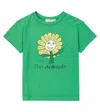 The Animals Observatory Rooster Cotton Jersey T-shirt In Green