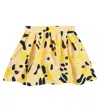 The Animals Observatory Salamander Cotton And Linen Skirt In Multicoloured