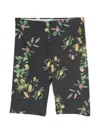 The Animals Observatory Sardine Floral-print Trousers In Brown