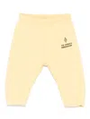 The Animals Observatory Sloth Track Pants In Yellow