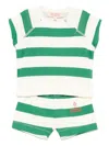 The Animals Observatory Squad Shorts Set In White